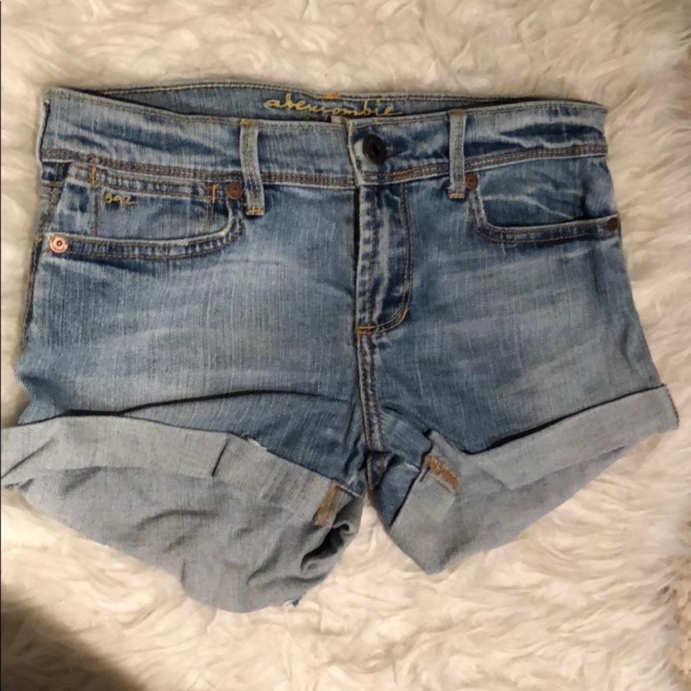 Abercrombie denim shorts